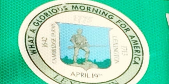 Street signs in Lexington, Massachusetts, bear an emblem today that pays homage to Captain John Parker and the town militia, 77 men who stood up 700 British Redcoats on April 19, 1775, and fought the first battle of the American Revolution. "What a glorious morning for America."