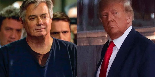 Donald Trump's new lawyer, Todd Blanche, represented Paul Manafort, left, in an indictment brought by the Manhattan District Attorney's Office. Blanche got Manafort's indictment dismissed.