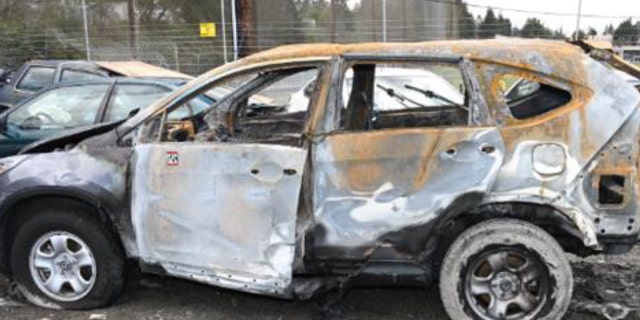 Washington man bought gas can and lighter minutes before missing woman's car found on fire: court documents 4 Leticia Martinez-Cosman remains missing, but police found her car on fire on the side of the road 15 minutes after they allege Brett Gitchel bought a gas can and lighter nearby. Police said the lack of burning damage to the engine bay indicated the fire had been set intentionally.