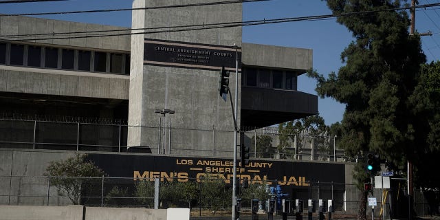 FILE: The Men's Central Jail, operated by the Los Angeles County Sheriff Department, in Los Angeles, California, U.S. on Tuesday, July 7, 2020. 