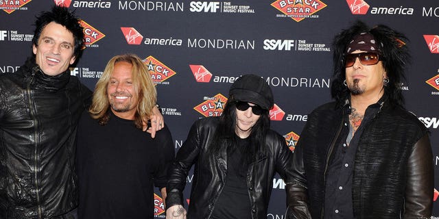 Mötley Crüe formed in the '80s.