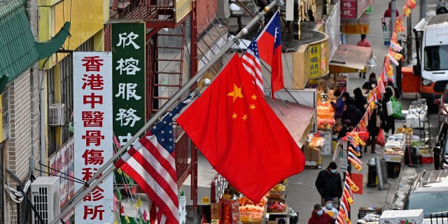 New York City Chinatown neighborhood in Manhattan