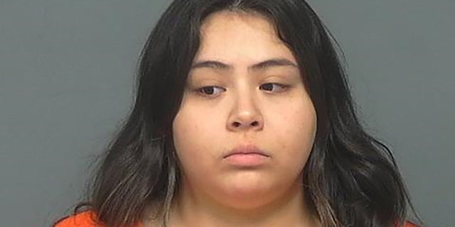Natally Garcia, 24, of Dallas, was arrested after she allegedly encouraged students to fight each other in a classroom at Kimbrough Middle School in Mesquite, Texas, where she was a substitute teacher.