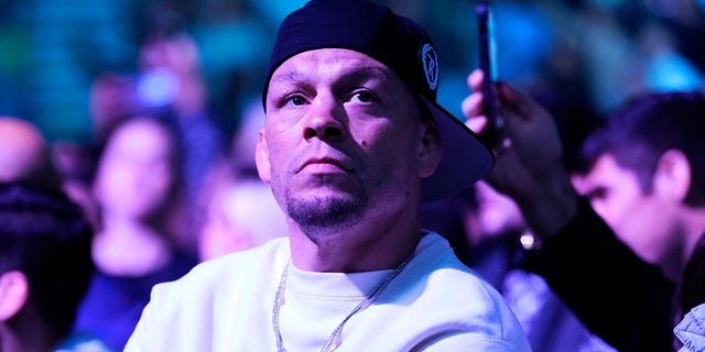 Nate Diaz in Vegas in 2023