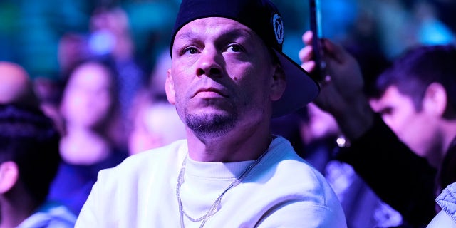 Nate Diaz in Vegas in 2023