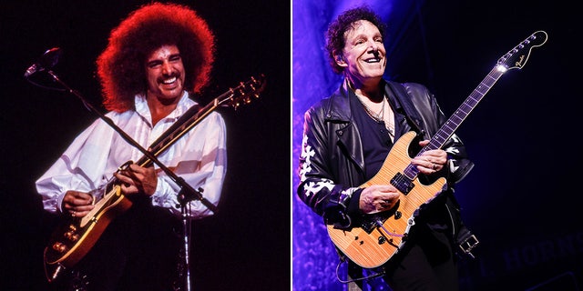 Neal Schon then and now split