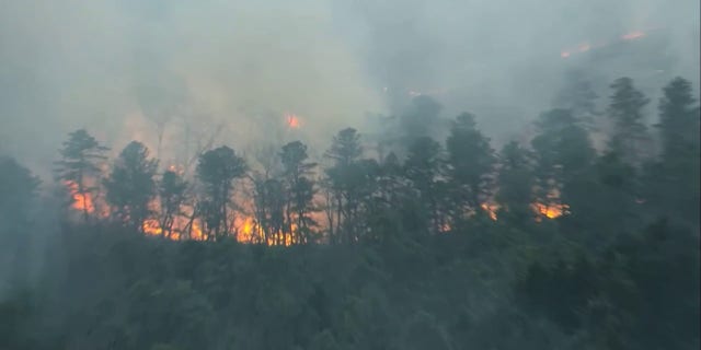 The Jimmy's Waterhole Fire has jumped by 2,000 acres