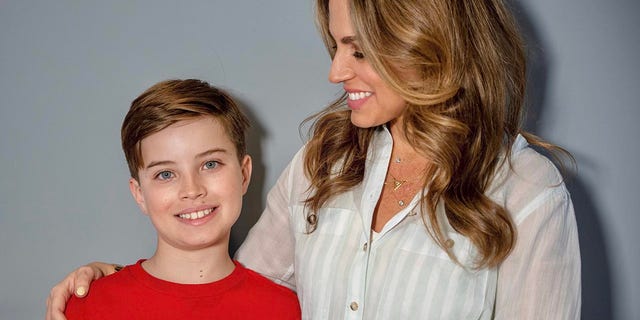 Dr. Saphier with her son