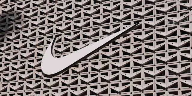 The exterior of a Nike store in Miami on November 30, 2022