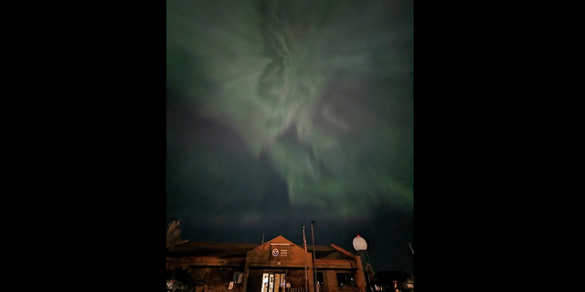 Northern lights in North Dakota