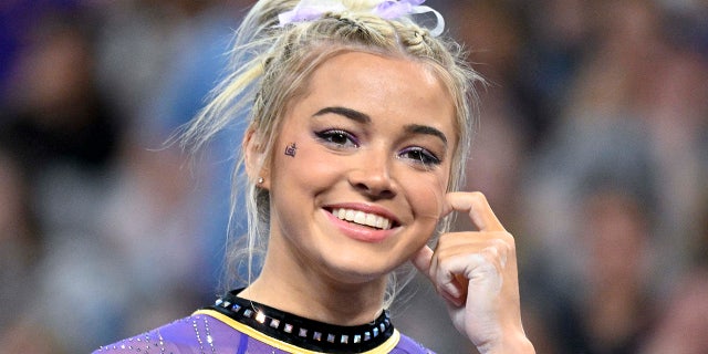 Olivia Dunne at the NCAAs