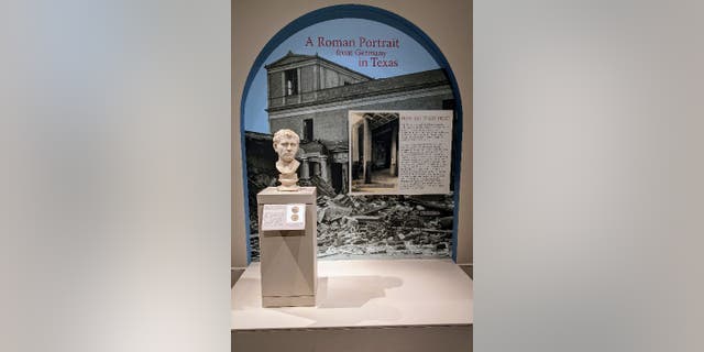 The Marble bust of Nero Claudius Drusus Germanicus will be on display at the San Antonio Museum of Art until May 21, 2023. The exhibit is called ‘A Roman Portrait from Germany in Texas.’