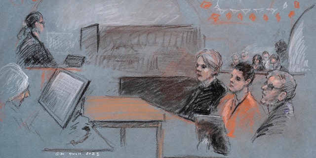 Leaked documents suspect Jack Teixeira appears in court in Boston in court sketch