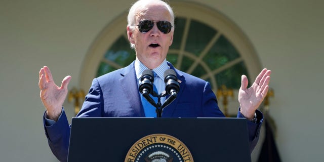 Biden giving a speech