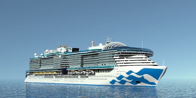 Sun Princess artistic mockup