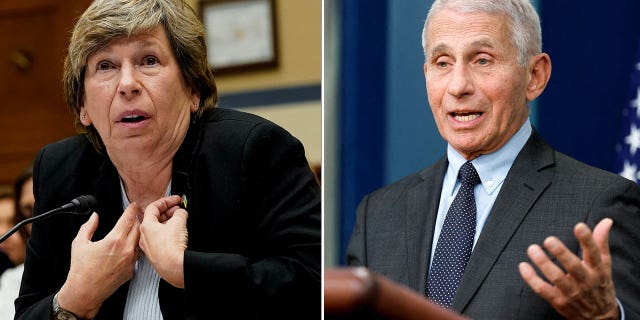 Randi Weingarten and Anthony Fauci