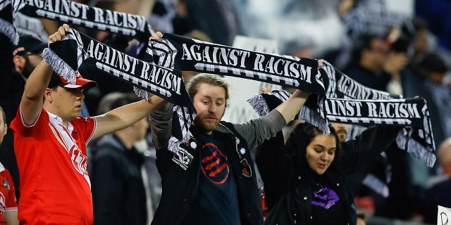 One group released a separate statement calling for the dismissal of Red Bulls manager Gerhard Struber.