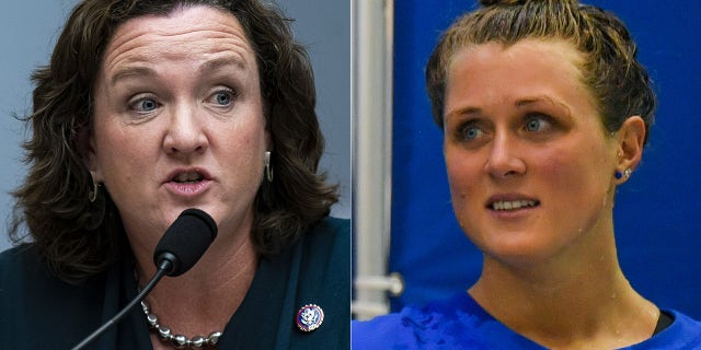 Rep. Katie Porter and Riley Gaines