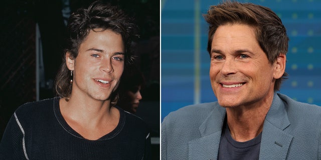 Rob Lowe starred in "The Outsiders" in 1983, the first of a string of Brat Pack movies.