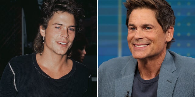 Rob Lowe starred in "The Outsiders" in 1983, the first of a string of Brat Pack movies.