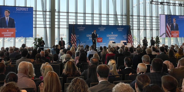 Ron DeSantis at Heritage Foundation summit