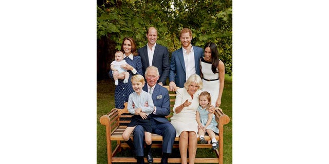 This photo of the royal family from 2018 is included in the official coronation souvenir program.