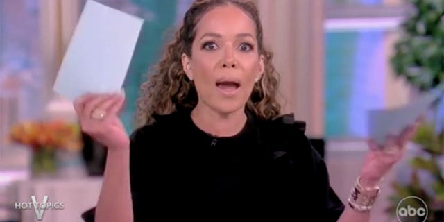 "The View" co-host Sunny Hostin said Monday she wanted more pushback from Lesley Stahl during her interview with Marjorie Taylor Greene. 