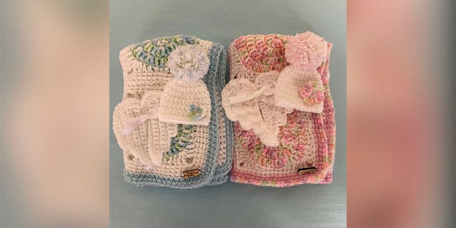 blanket angel wings twin hats