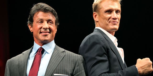 Dolph Lundgren and Sylvester Stallone