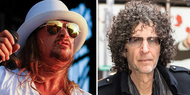 Singer Kid Rock and radio star Howard Stern. (Kid Rock image by: Michael Hickey/Getty Images. Howard Stern image by: Gilbert Carrasquillo/GC Images.)