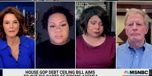 MSNBC panel conversing