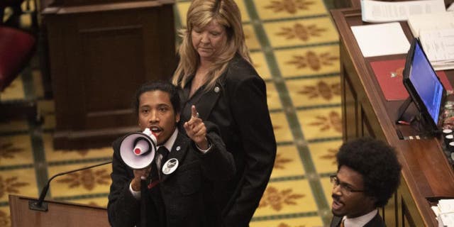 Tennessee State Representative Justin Jones invoked Jesus Christ during the vote to expel him and two other Tennessee Democrats on Thursday.