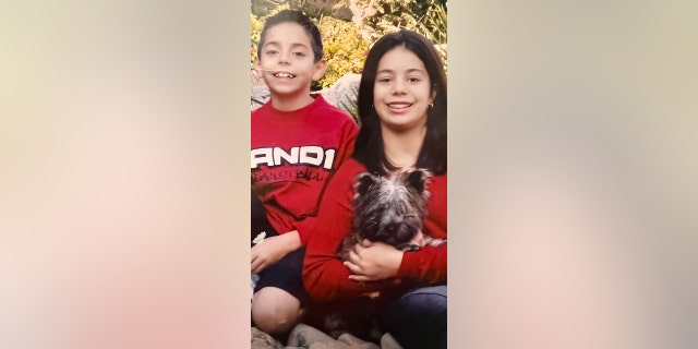 Toby and owners old photo