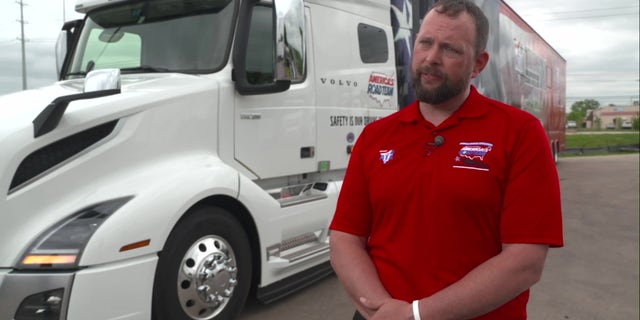 bob bramwell outside his truck