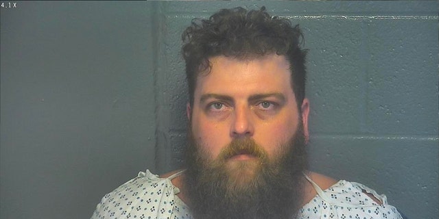 Alleged biker gang member Tyler Myers was arrested after being released from a hospital after a shootout Saturday at the Whiskey Barrel Saloon in Oklahoma City.