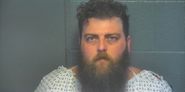 Alleged biker gang member Tyler Myers was arrested after being released from a hospital after a shoot-out Saturday at the Whiskey Barrel Saloon in Oklahoma City.