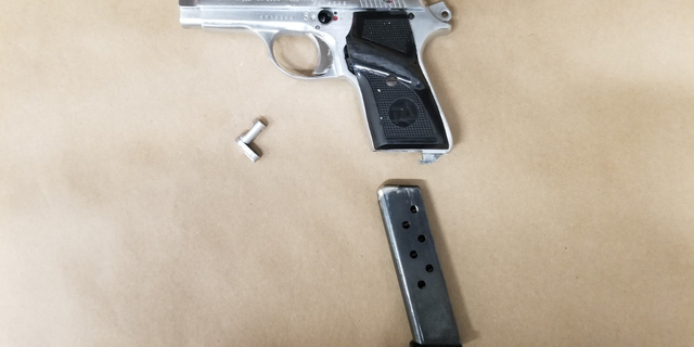 A pistol "magazine along with an additional box of .380 ACP ammunition," according to the affidavit.