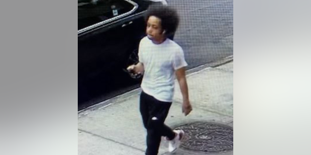 Police released a picture of the suspect, encouraging anyone with information to call 800-COPSHOT.