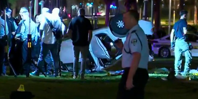 The attack happened on Friday and police say that a car hit a group of people in Tel Aviv near a seaside park and flipped over. The driver of the car was shot and killed by police, according to an EMT who was on the scene.
