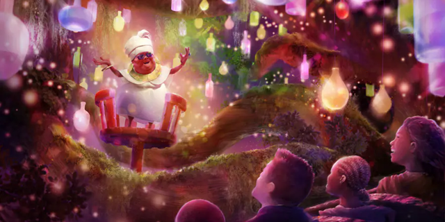 The new attraction includes new audio-animatronic visuals, music "The Princess and the Frog," Newly rendered original Disney characters and more.