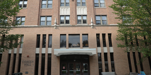 Cobeen Hall dorm on the Marquette University campus in Milwaukee.