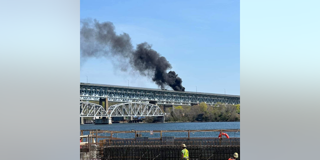 Connecticut bridge fire