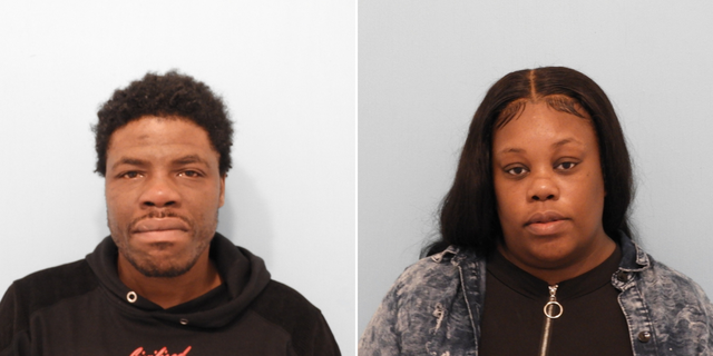 Steven Teague and Terika Thomas mugshot