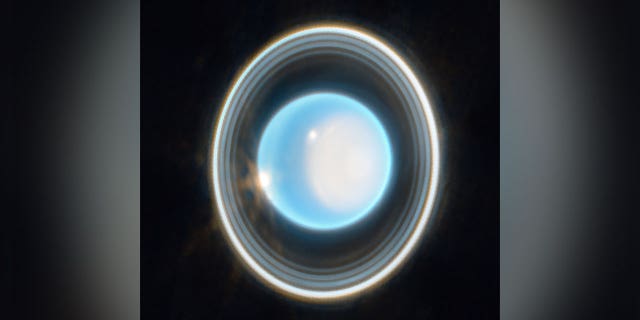 El telescopio espacial James Webb capturó la imagen más detallada de Urano.