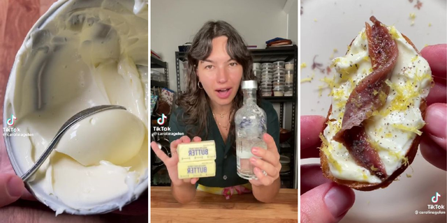 Food blogger and recipe developer Carolina Gelen created a vodka butter dip that has been viewed more than a million times on TikTok. She told Fox News Digital she likes to pair vodka butter with fish.