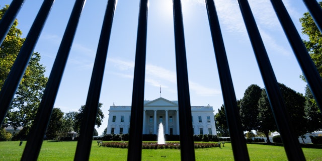The north front of the White House