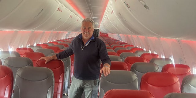A dad arrived at the airport gate and discovered he was the only passenger boarding his Jet2 flight — he was called a "king" by the cabin crew and proceeded to treat the aircraft like his own private jet.