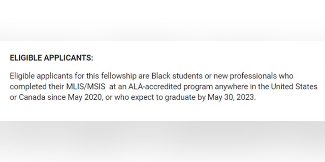 Albany Public Library defines eligible applicants for their paid internships as, "Black students or new professionals who completed their MLIS/MSIS at an ALA-accredited program anywhere in the United States or Canada since May 2020."