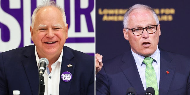 Tim Walz, Jay Inslee