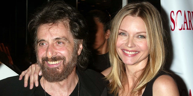 Michelle Pfeiffer and Al Pacino at the Scarface 20th Anniversary re-release